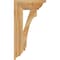 Ekena Millwork Imperial Traditional Rough Sawn Bracket, Western Red Cedar, 4"W x 14"D x 26"H BKT04X14X26IMP01RWR - alternate 2